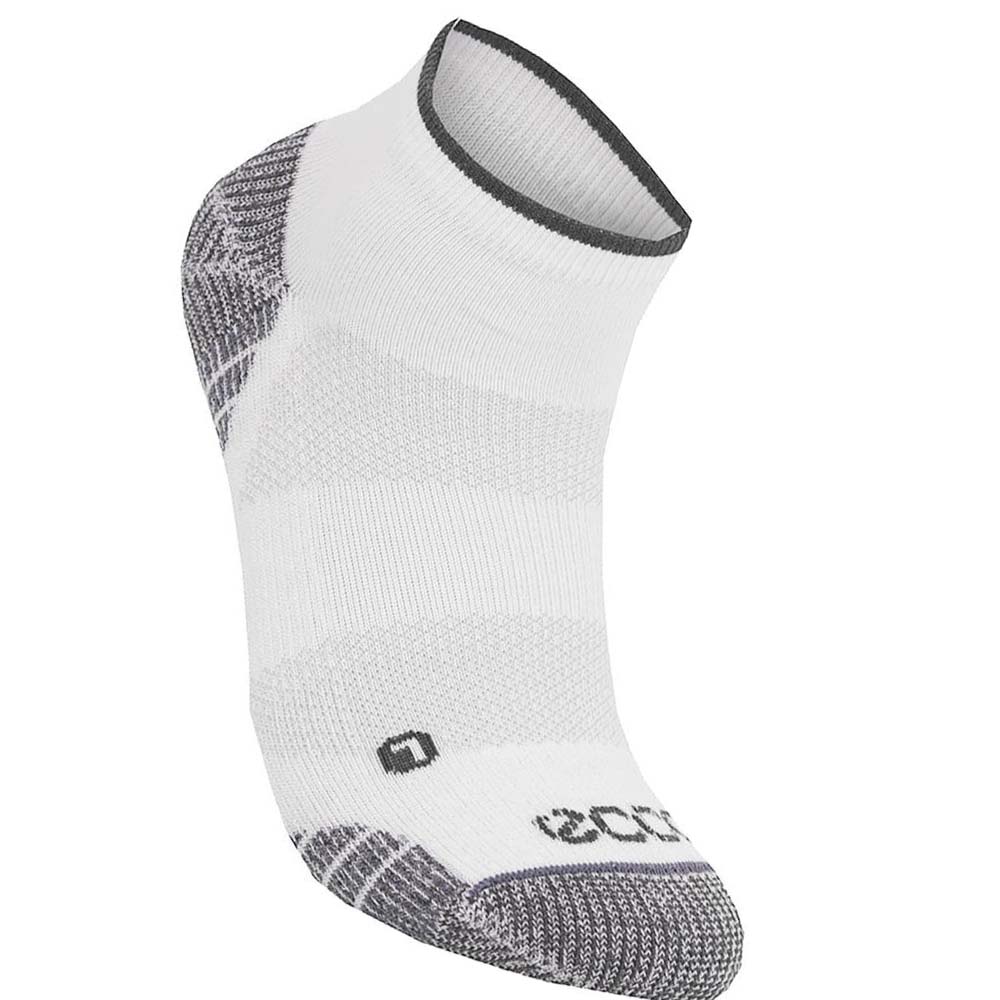 Női Ecco Golf Ankle Socks Zokni Fehér | HU 427WNB